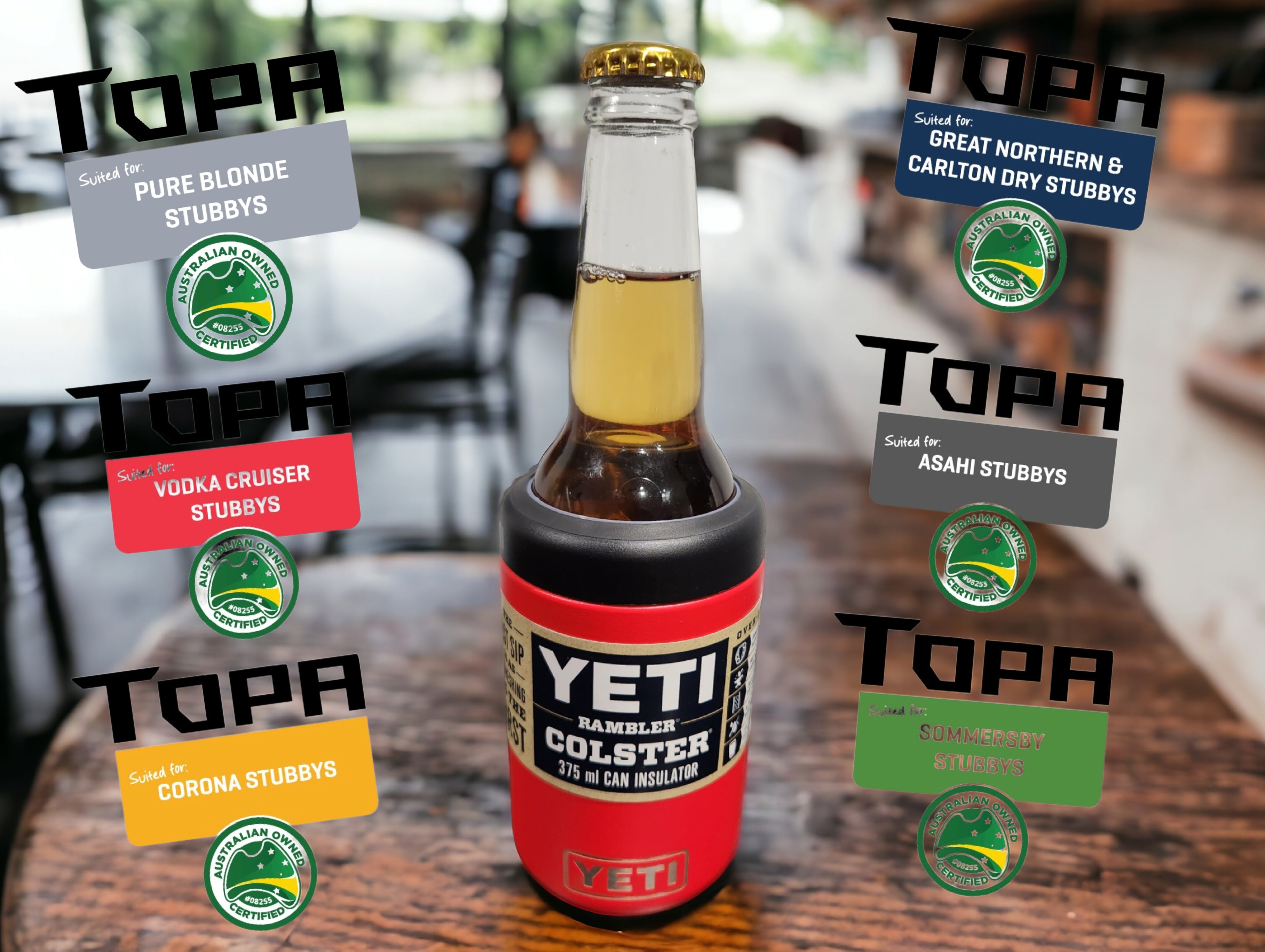 TOPA FitSeal – Colster Gasket Insert for Bottles (Fits YETI®)